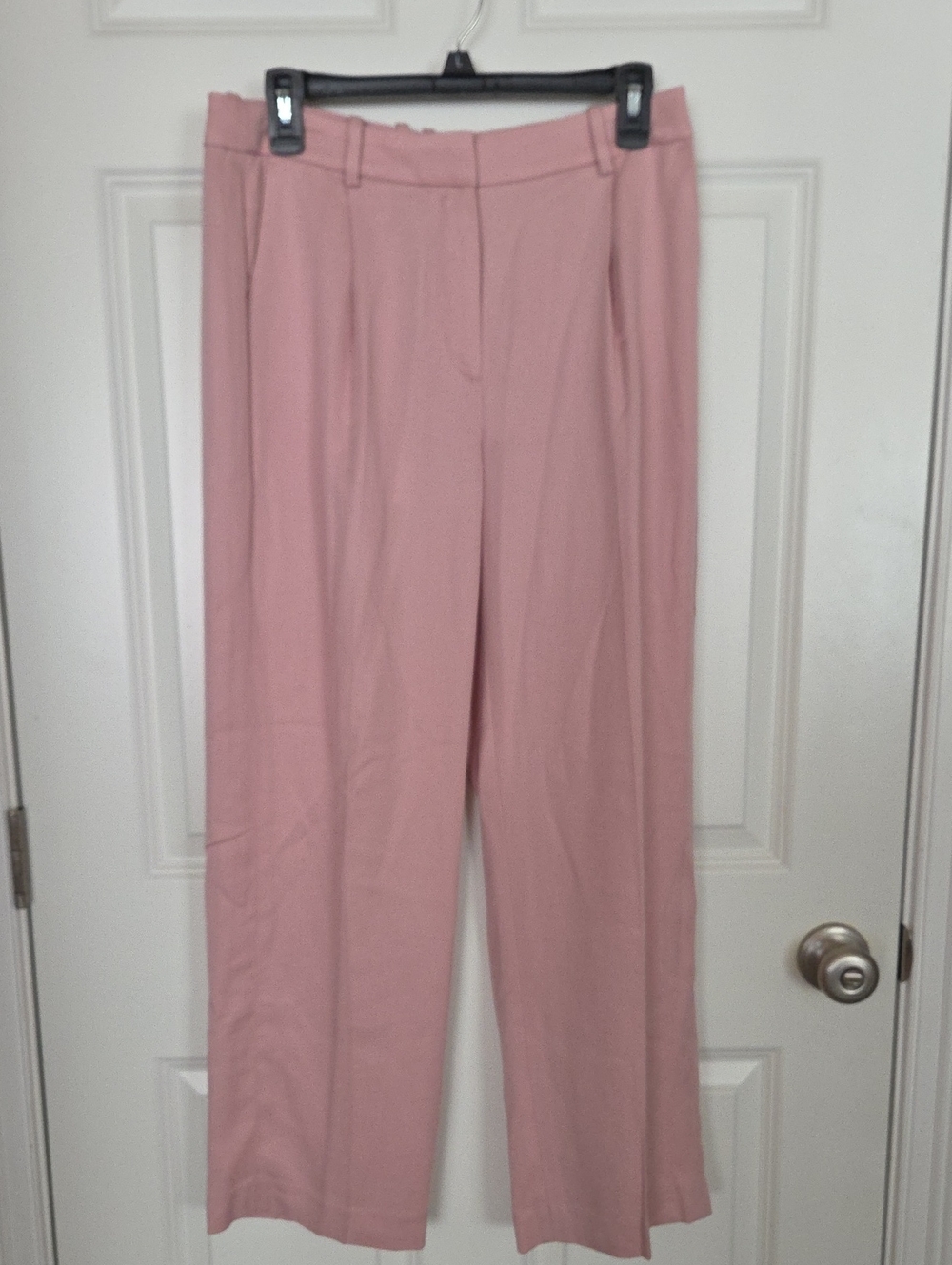 J. Crew Blush Pink Straight-Leg Pants